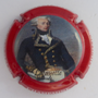 Marque : LHUILLIER Philippe N° Lambert : 70b Couleur : Polychrome, contour rouge Description : Maréchal Gilbert du Motier de La Fayette - nom de la marque Emplacement :
