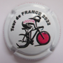 Marque : GENERIQUE N° Lambert : A64b Couleur : Fond blanc - maillot à pois rouge Description : TDF 2022 maillot jaune - nom du producteur Emplacement : 