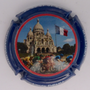 Marque : DEHU Louis N° Lambert : 434a Couleur : Contour bleu Description : TDF 2025 étape Montmartre - nom de la marque Emplacement : 