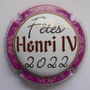 Marque : RICHARD - F N° Lambert : 9a Couleur : contour rose Description : Fêtes Henri IV 2022 - nom de la marque  Emplacement : 