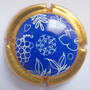 Marque : FEUILLATTE Nicolas N° Lambert : 59a  Couleur : Fond bleu, contour or Description : Edition limitée - nom de la marque Emplacement : 