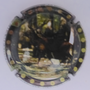 Marque : ARMAND Bruno N° Lambert : 14 Couleur : Polychrome, contour marron et or Description : Cerf - nom de la marque  Emplacement : Marque : ARMAND Bruno N° Lambert : 14 Couleur : Polychrome, contour marron et or Description : Cerf - nom de la marque  E