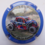 Marque : GAILLARD Jérôme N° Lambert : 16d Couleur : Polychrome, contour bleu Description : Rallye Jean de la Fontaine 2017 - nom de la marque  Emplacement : 