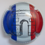 Marque : BATILLET Guy N° Lambert : 4 Couleur : Bleu, blanc, rouge Description : Arc de triomphe - Nom du producteur  Emplacement : 