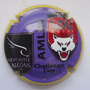 Marque : VENOGE (de) N° Lambert : 97b Couleur : Polychrome Description : LOU - Newcastle - AMLIN - nom de la marque Emplacement : 