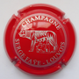 Marque : FAYE Serge N° Lambert : 6b Couleur : Rouge et argent Description : Louve et Romulus & Rémus - nom de la marque Emplacement : 