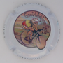 Marque : VAUTRAIN Marcel N° Lambert : 195b Couleur : Polychrome, contour blanc Description : Gent - Wevelgem Cyclo - nom de la marque  Emplacement : 