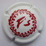 Marque : FOUQUET's N° Lambert : 1a Couleur : Blanc et rouge foncé Description : Lettre F et apostrophe  Emplacement : 