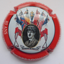 Marque : MIGNON Pierre N° Lambert : 184b Couleur : Polychrome, contour rouge Description : Général de Gaulle - Appel du 18 juin 40 - nom de la marque   Emplacement : 