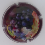 Marque : GENERIQUE  N° Lambert : 843 Couleur : Polychrome Description : Grappe de raisins  Emplacement : 