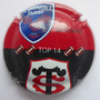 Marque : VENOGE (de) N° Lambert : 248j Couleur : Polychrome Description : FCG - Stade Toulousain  Emplacement : 