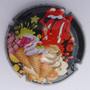 Marque : HERBERT Didier N° Lambert : 243c Couleur : Polychrome, contour noir  Description :  Gourmandise  - nom de la marque  Emplacement : 