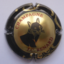 Marque : RENARD Jean-Claude N° Lambert : 13 Couleur : Or, contour noir Description : Renard - nom de la marque   Emplacement : 