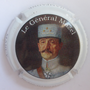 Marque : BLANCHARD - PUBLIER N° Lambert : 12o Couleur : Polychrome contour blanc Description : Général Mazel - nom de la marque Emplacement : 