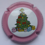 Marque : LEMAIRE Dominique N° Lambert : 17-1 Couleur : Contour rose Description : Sapin de Noël  Emplacement : 