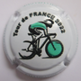 Marque : GENERIQUE N° Lambert : A64a Couleur : Fond blanc - maillot vert Description : TDF 2022 maillot jaune - nom du producteur Emplacement : 