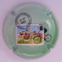 Marque : LIEBART Eric N° Lambert : A2a Couleur : Polychrome, fond vert Description : TDF femmes 2025  étape 4 Clermont-Ferrand Ambert - nom de la marque Emplacement : 