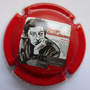 Marque : FAY Michel N° Lambert : A17f Couleur : Polychrome, contour rouge Description : Serge Gainsbourg - nom de la marque Emplacement : 