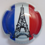Marque : BATILLET Guy N° Lambert : 4e Couleur : Bleu, blanc, rouge Description : Tour Eiffel - Nom du producteur  Emplacement : 
