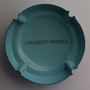 Marque : CHEURLIN - PANTIFLO N° Lambert : 1 verso Couleur : Bleu ciel et argent Description : Le médaillon - nom de la marque au verso  Emplacement : 