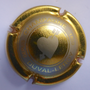 Marque : DUVAL LEROY N° Lambert : 35 Couleur : Gris, contour or  Description : Coeur gris - nom de la marque  Emplacement : 