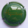 Marque : TASSIN - HUGUENOT N° Lambert : 3 Couleur : Vert clair et or Description : Signature  Emplacement : 