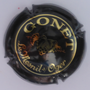 Marque : GONET N° Lambert : 3 Couleur : Noir et or Description : Grappe de raisin  Emplacement : 