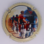 Marque : DUBOIS Hervé N° Lambert : 13a Couleur : Polychrome, contour crème Description : TDF 2025 - nom de la marque  Emplacement : 