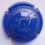 Marque : THIBAUT - TRUTIN N° Lambert : 1 Couleur : Bleu et or Description : Initiales et nom du producteur Emplacement : 