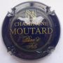 Marque : MOUTARD N° Lambert : 20c Couleur : Bleu-nuit et or, R droit Description : Nom du producteur au dessus d'un blason de la Champagne  Emplacement : 