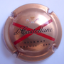 Marque : CASTELLANE (de) N° Lambert : 99b Couleur : Fond Cuivre   Description : X rouge - nom de la marque Emplacement : 