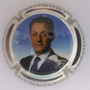 Marque : MIGNON Pierre N° Lambert : 49e Couleur : Contour métal. Grand Portrait Description : Nicolas Sarkozy - nom de la marque Emplacement : 