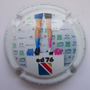 Marque : ASTREE (Vincent d') N° Lambert : 17k Couleur : Polychrome, contour blanc Description : 77 ème Course cycliste Nokere - Koerse Emplacement : 