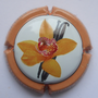 Marque : MIGNON Pierre N° Lambert : 126b Couleur : Contour jaune - orangé Description : La vanille - nom de la marque    Emplacement : 