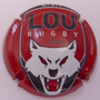 Marque : VENOGE (de) N° Lambert : 98 Couleur : Rouge et blanc  Description : TOP 14 - LOU - saison 2011-2012 Emplacement : 