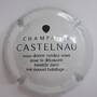 Marque : CASTELNAU (de) N° Lambert : 10 Couleur : Blanc et noir avec texte Description : Mention Champagne Castelnau - nom de la marque Emplacement : 