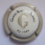 Marque : GOSSET N° Lambert : 49c Couleur : Rouge, contour grège Description : Grand Blanc de blanc - nom de la marque Emplacement : 