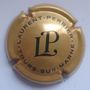Marque : LAURENT - PERRIER  N° Lambert : 58d Couleur : Or et noir Description : Lettres LP sans écusson. Inscription Tours  Emplacement : 