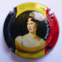 Marque :  LITTIERE Michel N° Lambert : 43d Couleur : Rouge, jaune  et noir Description : Impératrice Marie-Louise d'Autriche - nom de la marque   Ref perso :