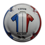 Marque : DUC du CHEVAL N° Lambert : 2b Couleur : Fond blanc - contour bleu, blanc, rouge Description : Tour de France juillet 2021 - www.delicham.be Grote Rondes 2021  Emplacement : 