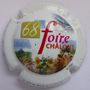 Marque : FEUILLATTE Nicolas N° Lambert : 48h Couleur : Polychrome, contour blanc Description : 68ième Foire de Châlons - nom de la marque Emplacement : 