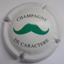 Marque : CASTELNAU (de) N° Lambert : 15d Couleur : Fond blanc Description : Moustache vert foncé Emplacement :