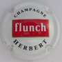 Marque : HERBERT Didier N° Lambert : 04 Couleur : Fond blanc, rectangle rouge Description : Restaurant Flunch - nom de la marque  Emplacement 