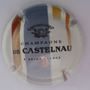 Marque : CASTELNAU (de) N° Lambert : 4 Couleur : Barres bleu et marron Description : Mention Champagne de Castelnau Emplacement : 