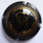 Marque : HARLEVILLE (Charles d') N° Lambert : 1 Couleur : Noir et or foncé Description : Initiales   Emplacement : 060-01-03