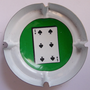Marque : GENERIQUE  N° Lambert : 824 Couleur : Polychrome Description : Jeton de 10 - 6 de pique  Emplacement : 
