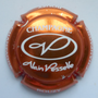 Marque : VESSELLE Alain N° Lambert : 21i Couleur : Cuivre et blanc Description : Initiales cursives  Emplacement : 