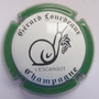 Marque : LOURDEAUX Gérard N° Lambert : 10 Couleur : Blanc, contour vert Description : L'escargot de champagne - Nom de la marque  Emplacement : 