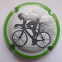 Marque : MIGNON Philippe N° Lambert : 113a Couleur : Polychrome, contour vert Description : TDF 2021 - nom de la marque Emplacement : 