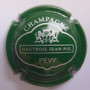 Marque : HAUTBOIS Jean-Pol N° Lambert : 7a Couleur : Vert foncé et argent Description : Initiales dans blason soutenu par deux lions  Emplacement : 